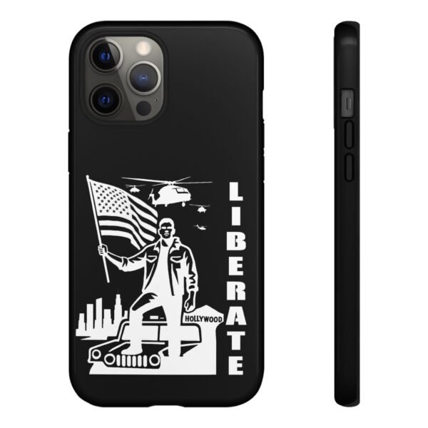 “Liberate” Tough Glossy Black Phone Case – Revolutionary Protection for iPhone, Samsung, and Google - Image 19