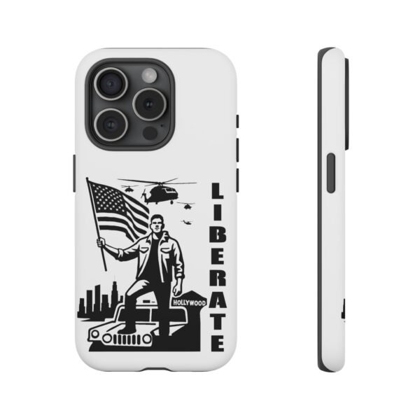 “Liberate” Tough Matte White Phone Case – Revolutionary Protection for iPhone, Samsung, and Google - Image 90