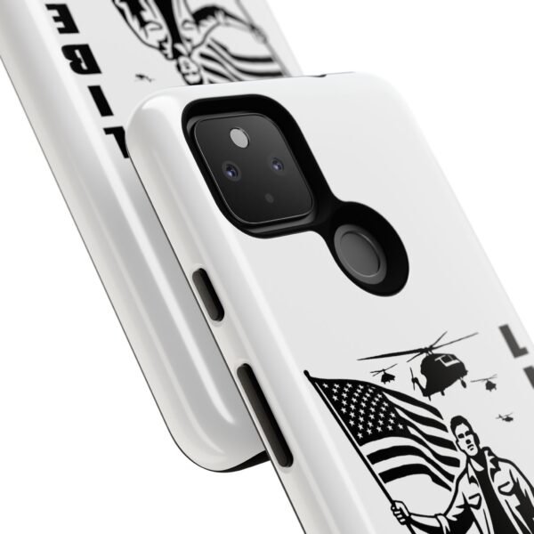 “Liberate” Glossy White Tough Phone Case – Bold Patriotic Design for iPhone, Samsung & Google - Image 169