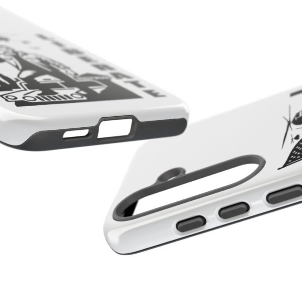 “Liberate” Glossy White Tough Phone Case – Bold Patriotic Design for iPhone, Samsung & Google - Image 183