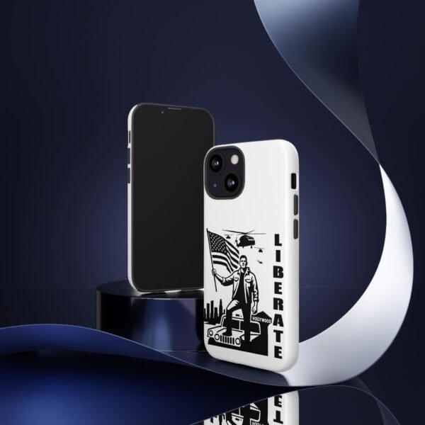 “Liberate” Tough Matte White Phone Case – Revolutionary Protection for iPhone, Samsung, and Google - Image 23