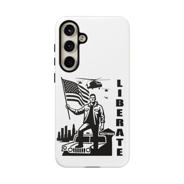 “Liberate” Tough Matte White Phone Case – Revolutionary Protection for iPhone, Samsung, and Google - Image 100