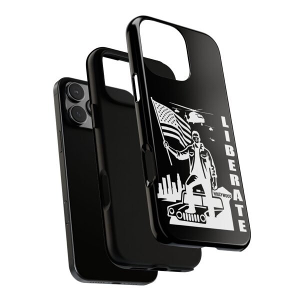 “Liberate” Tough Glossy Black Phone Case – Revolutionary Protection for iPhone, Samsung, and Google - Image 130