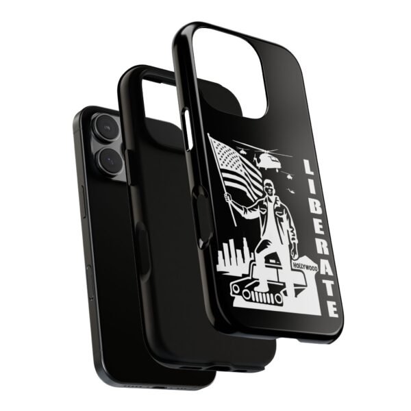 “Liberate” Tough Glossy Black Phone Case – Revolutionary Protection for iPhone, Samsung, and Google - Image 126