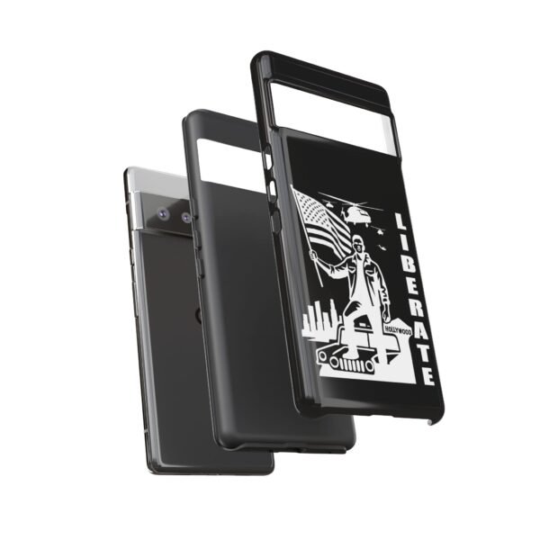 “Liberate” Tough Glossy Black Phone Case – Revolutionary Protection for iPhone, Samsung, and Google - Image 82