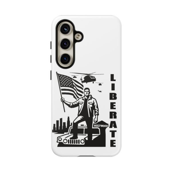 “Liberate” Tough Matte White Phone Case – Revolutionary Protection for iPhone, Samsung, and Google - Image 96