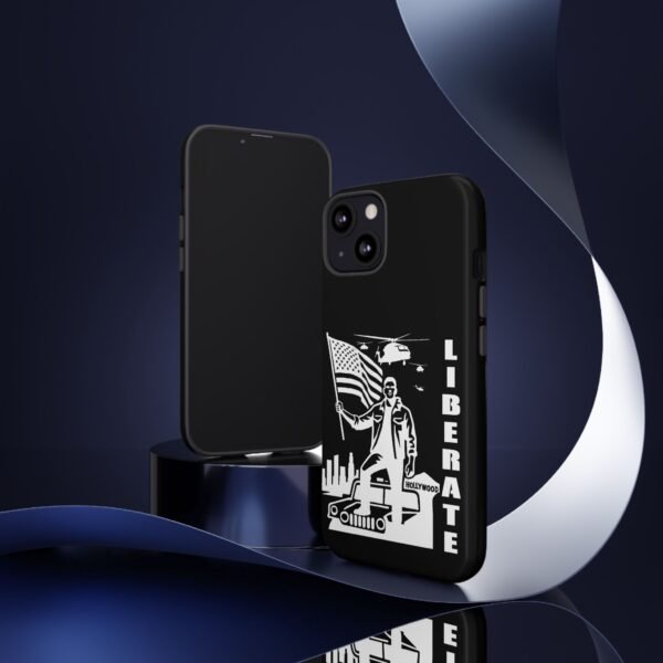 “Liberate” Tough Glossy Black Phone Case – Revolutionary Protection for iPhone, Samsung, and Google - Image 21