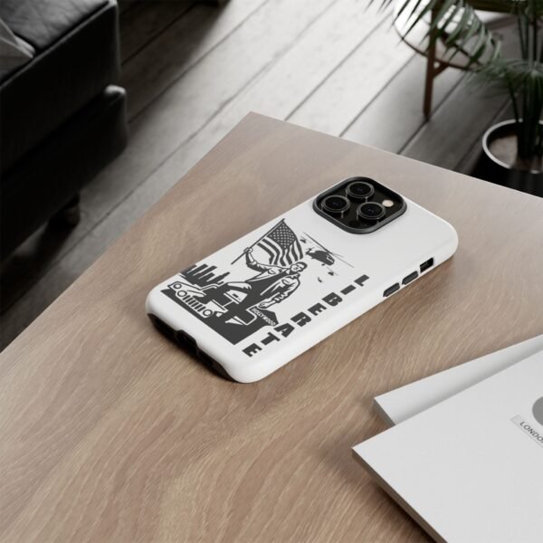 “Liberate” Tough Matte White Phone Case – Revolutionary Protection for iPhone, Samsung, and Google - Image 63