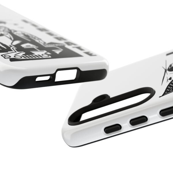 “Liberate” Glossy White Tough Phone Case – Bold Patriotic Design for iPhone, Samsung & Google - Image 98