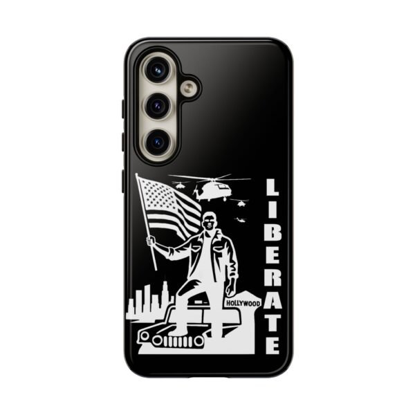 “Liberate” Tough Glossy Black Phone Case – Revolutionary Protection for iPhone, Samsung, and Google - Image 96