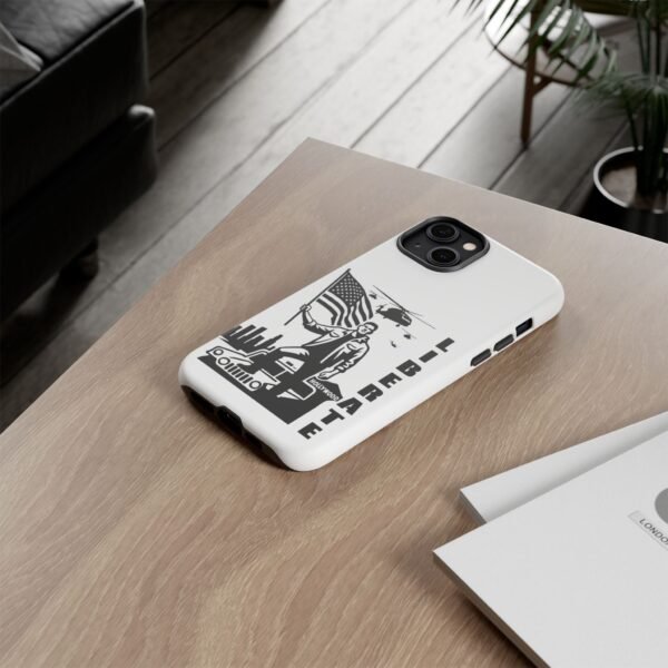 “Liberate” Tough Matte White Phone Case – Revolutionary Protection for iPhone, Samsung, and Google - Image 59