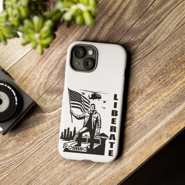 “Liberate” Tough Matte White Phone Case – Revolutionary Protection for iPhone, Samsung, and Google - Image 86
