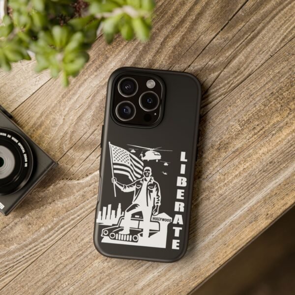 “Liberate” Tough Matte Black Phone Case – Revolutionary Protection for iPhone, Samsung, and Google - Image 124