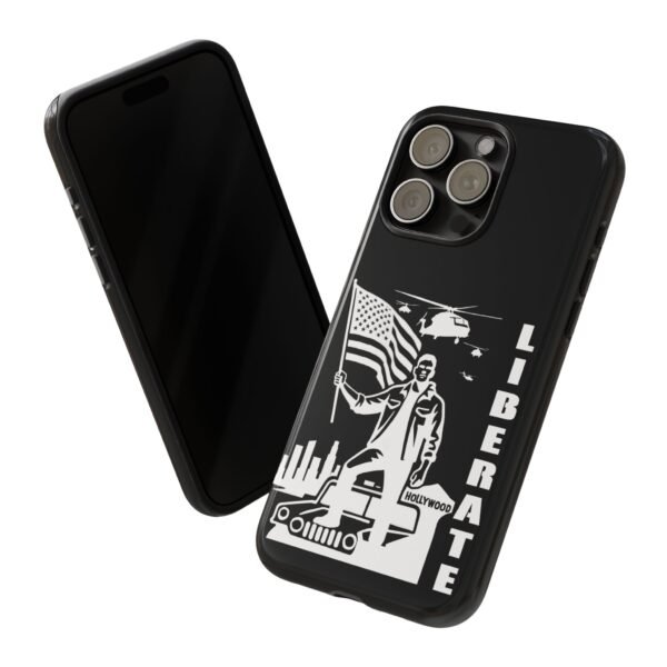 “Liberate” Tough Glossy Black Phone Case – Revolutionary Protection for iPhone, Samsung, and Google - Image 94