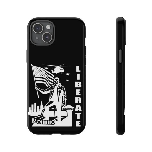 “Liberate” Tough Glossy Black Phone Case – Revolutionary Protection for iPhone, Samsung, and Google - Image 87