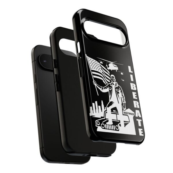 “Liberate” Tough Glossy Black Phone Case – Revolutionary Protection for iPhone, Samsung, and Google - Image 134