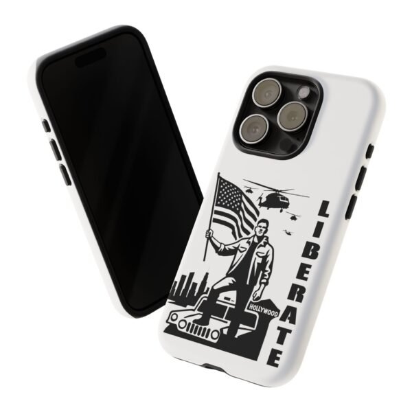 “Liberate” Tough Matte White Phone Case – Revolutionary Protection for iPhone, Samsung, and Google - Image 91