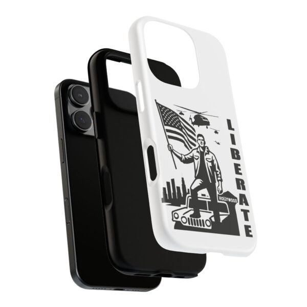 “Liberate” Tough Matte White Phone Case – Revolutionary Protection for iPhone, Samsung, and Google - Image 123