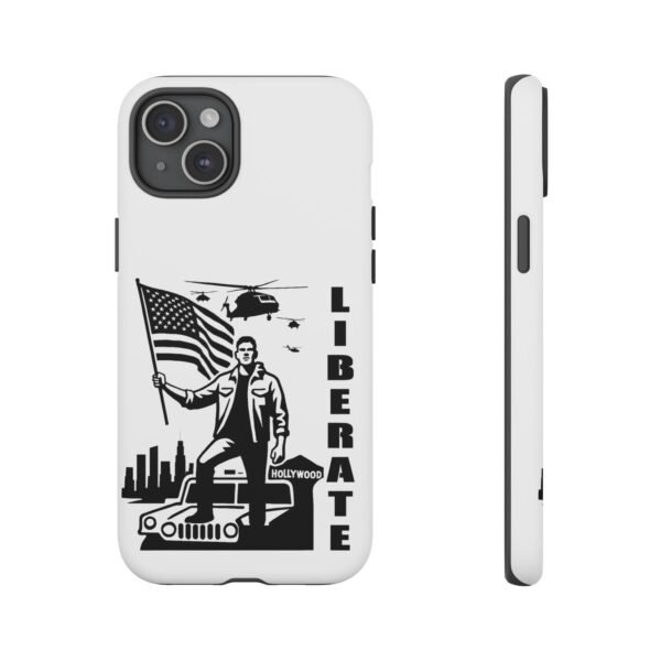“Liberate” Tough Matte White Phone Case – Revolutionary Protection for iPhone, Samsung, and Google - Image 87