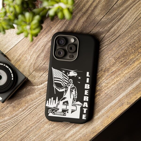 “Liberate” Tough Matte Black Phone Case – Revolutionary Protection for iPhone, Samsung, and Google - Image 92