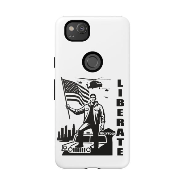 “Liberate” Tough Matte White Phone Case – Revolutionary Protection for iPhone, Samsung, and Google - Image 137