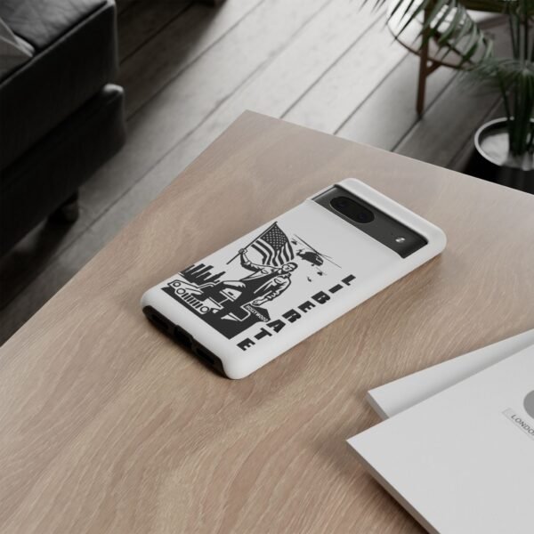 “Liberate” Tough Matte White Phone Case – Revolutionary Protection for iPhone, Samsung, and Google - Image 79