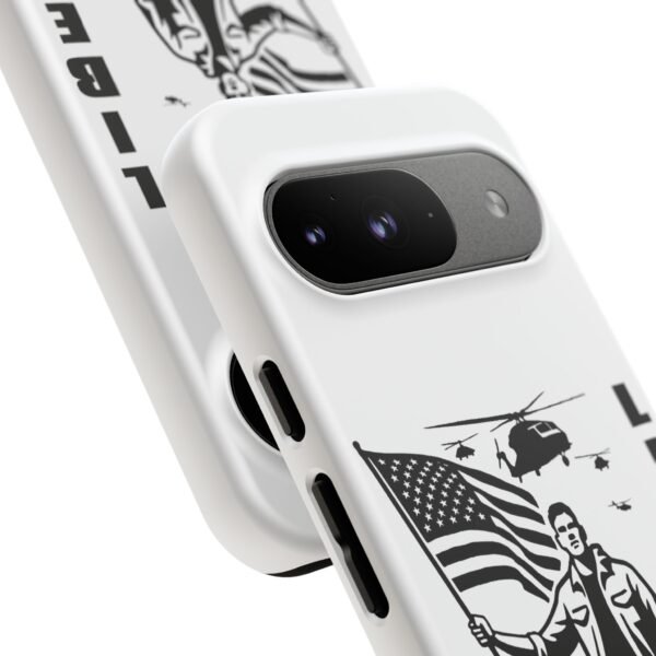 “Liberate” Tough Matte White Phone Case – Revolutionary Protection for iPhone, Samsung, and Google - Image 129