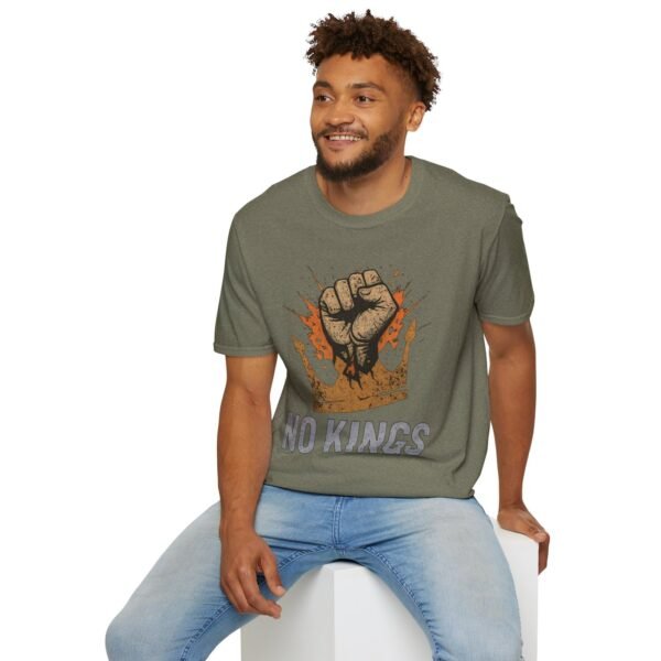 "NO KINGS" Power to the People Softstyle Tee - Image 15