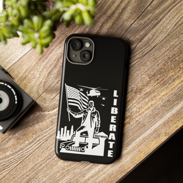 “Liberate” Tough Glossy Black Phone Case – Revolutionary Protection for iPhone, Samsung, and Google - Image 89
