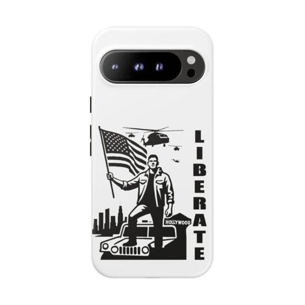 “Liberate” Tough Matte White Phone Case – Revolutionary Protection for iPhone, Samsung, and Google - Image 134