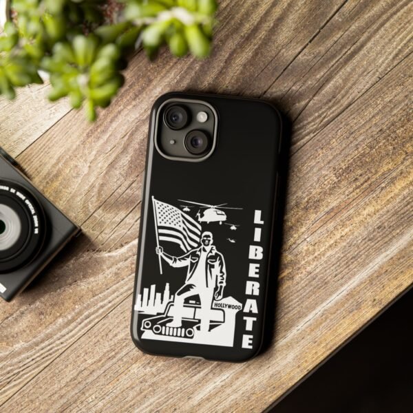 “Liberate” Tough Glossy Black Phone Case – Revolutionary Protection for iPhone, Samsung, and Google - Image 86