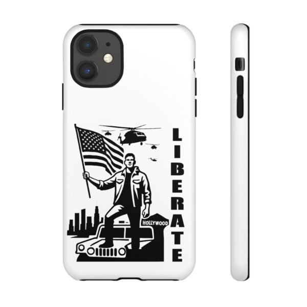 “Liberate” Tough Matte White Phone Case – Revolutionary Protection for iPhone, Samsung, and Google - Image 10