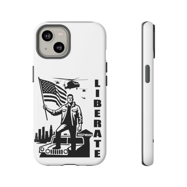 “Liberate” Tough Matte White Phone Case – Revolutionary Protection for iPhone, Samsung, and Google - Image 48