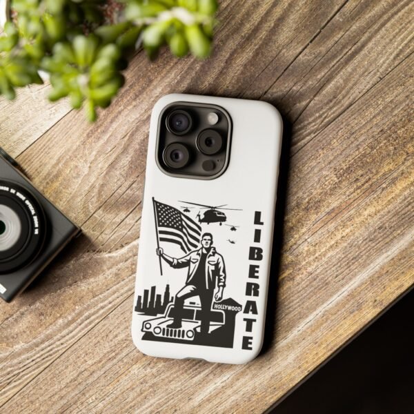 “Liberate” Tough Matte White Phone Case – Revolutionary Protection for iPhone, Samsung, and Google - Image 92