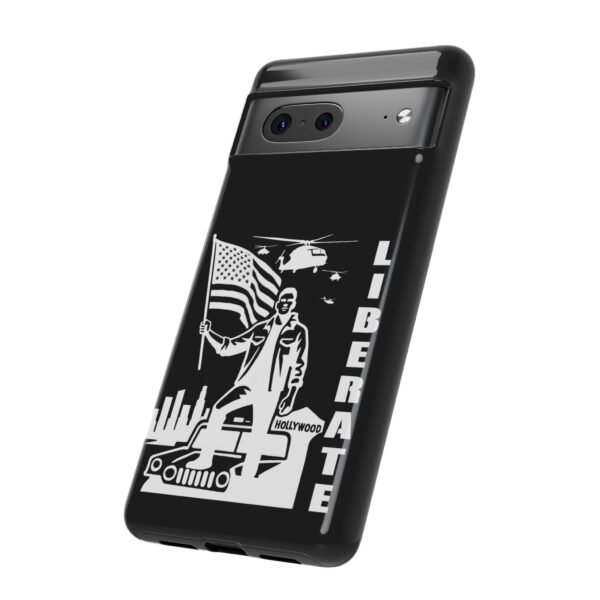 “Liberate” Tough Glossy Black Phone Case – Revolutionary Protection for iPhone, Samsung, and Google - Image 77