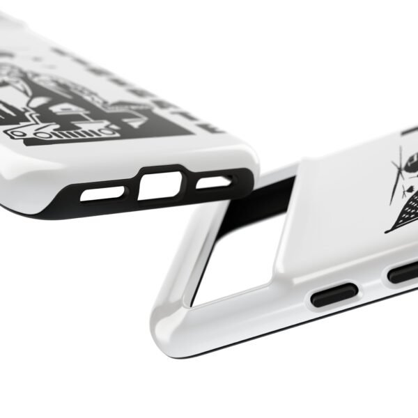 “Liberate” Glossy White Tough Phone Case – Bold Patriotic Design for iPhone, Samsung & Google - Image 114