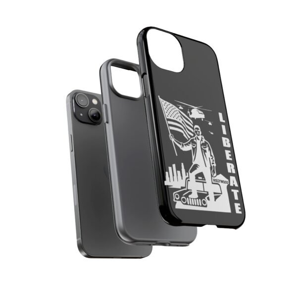“Liberate” Tough Glossy Black Phone Case – Revolutionary Protection for iPhone, Samsung, and Google - Image 58