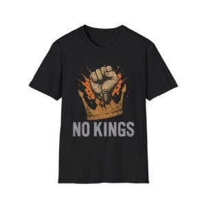 "NO KINGS" Power to the People Softstyle Tee