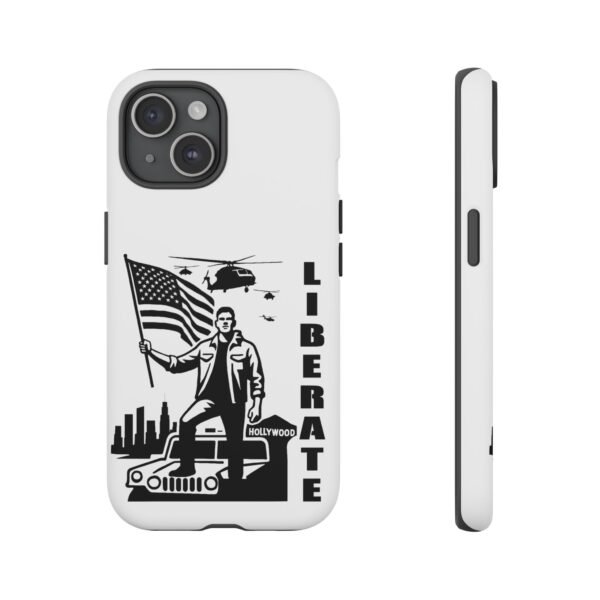“Liberate” Tough Matte White Phone Case – Revolutionary Protection for iPhone, Samsung, and Google - Image 84