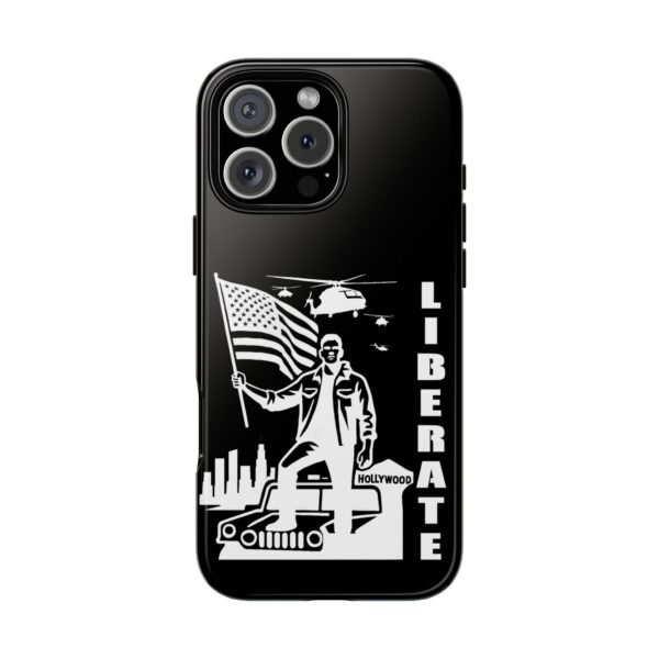 “Liberate” Tough Glossy Black Phone Case – Revolutionary Protection for iPhone, Samsung, and Google - Image 128