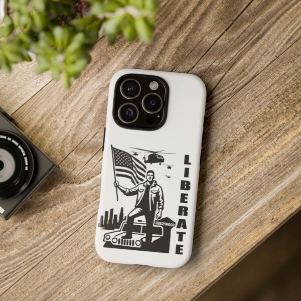 “Liberate” Tough Matte White Phone Case – Revolutionary Protection for iPhone, Samsung, and Google - Image 124
