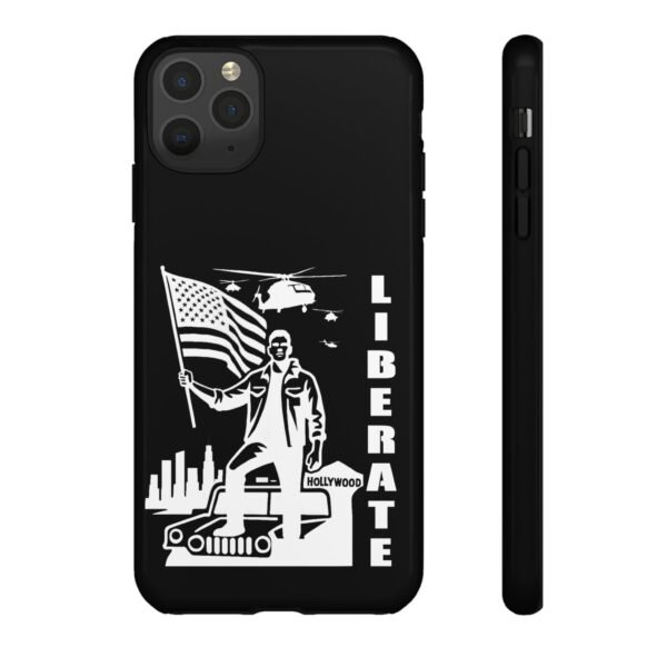 “Liberate” Tough Glossy Black Phone Case – Revolutionary Protection for iPhone, Samsung, and Google - Image 12
