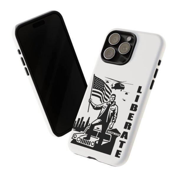 “Liberate” Tough Matte White Phone Case – Revolutionary Protection for iPhone, Samsung, and Google - Image 94