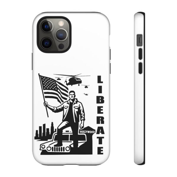“Liberate” Tough Matte White Phone Case – Revolutionary Protection for iPhone, Samsung, and Google - Image 18