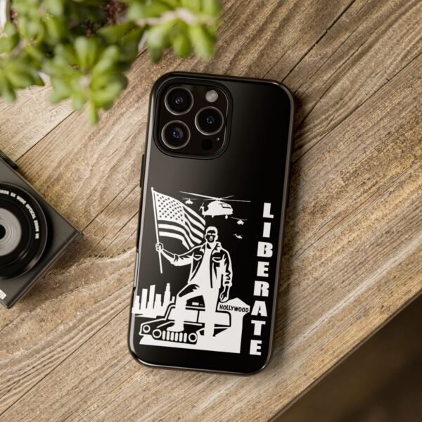 “Liberate” Tough Glossy Black Phone Case – Revolutionary Protection for iPhone, Samsung, and Google - Image 131