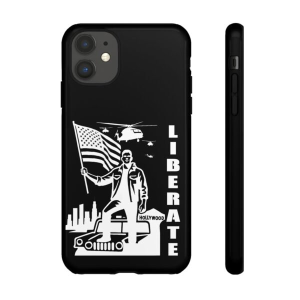 “Liberate” Tough Glossy Black Phone Case – Revolutionary Protection for iPhone, Samsung, and Google - Image 10