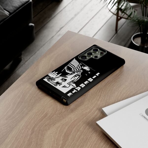 “Liberate” Tough Glossy Black Phone Case – Revolutionary Protection for iPhone, Samsung, and Google - Image 75