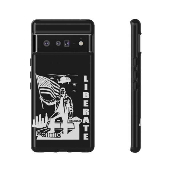 “Liberate” Tough Glossy Black Phone Case – Revolutionary Protection for iPhone, Samsung, and Google - Image 80