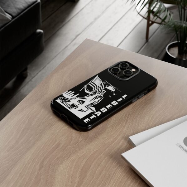 “Liberate” Tough Glossy Black Phone Case – Revolutionary Protection for iPhone, Samsung, and Google - Image 63