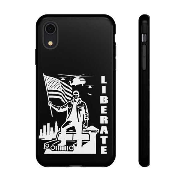 “Liberate” Tough Glossy Black Phone Case – Revolutionary Protection for iPhone, Samsung, and Google - Image 4